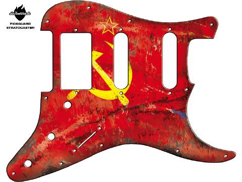 Design Pickguard - Flag USSR
