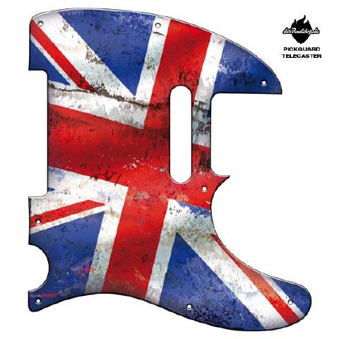 Design Pickguard - Flag Britain - Telecaster