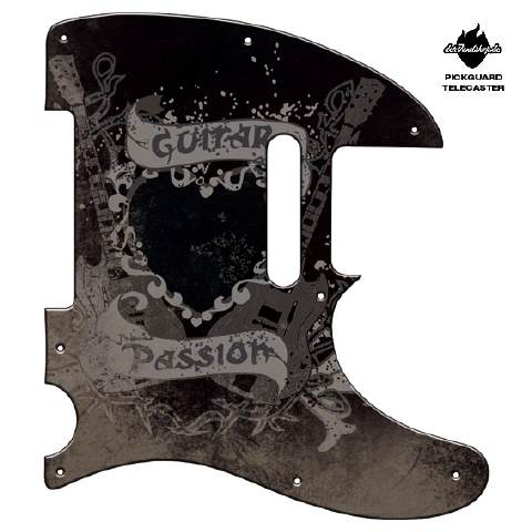 Design Pickguard - Guitar passion