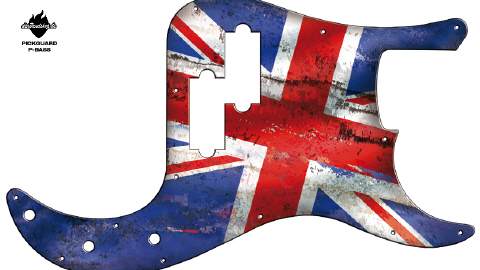Design Pickguard - Britain - P-Bass