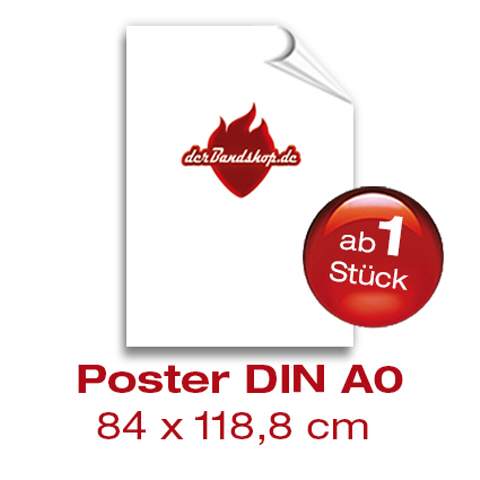 1 Poster DIN A0