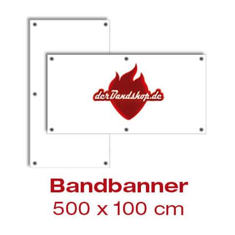 Bandbanner 500 x 100 cm