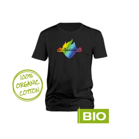 Bio Bandshirts 5-farbig bedruckt