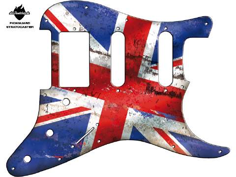 Design Pickguard - Flag Britain