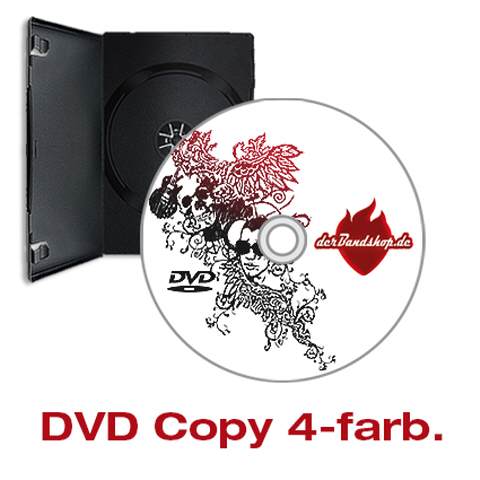 DVD-Produktion mit 4-farb Labeldruck